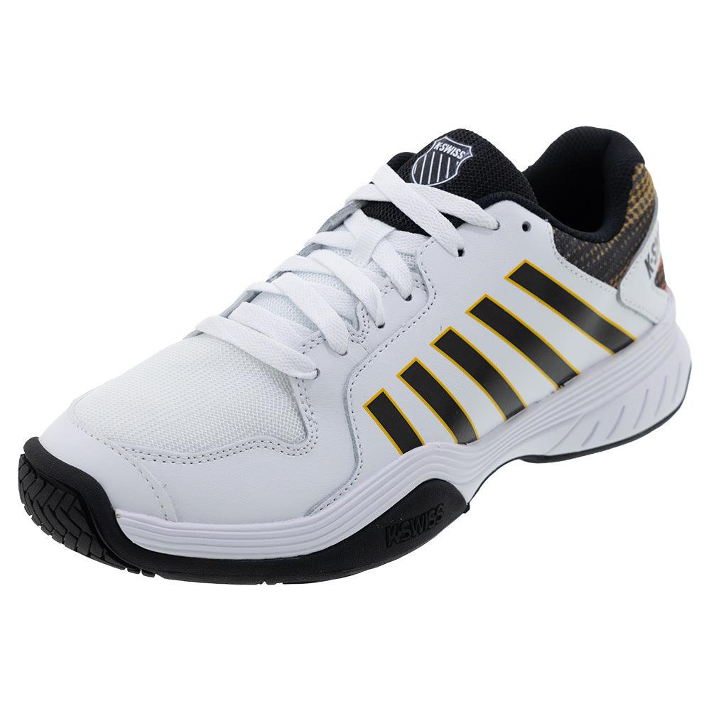 Men's Court Express Pickleball Court Shoes White and Dubarry