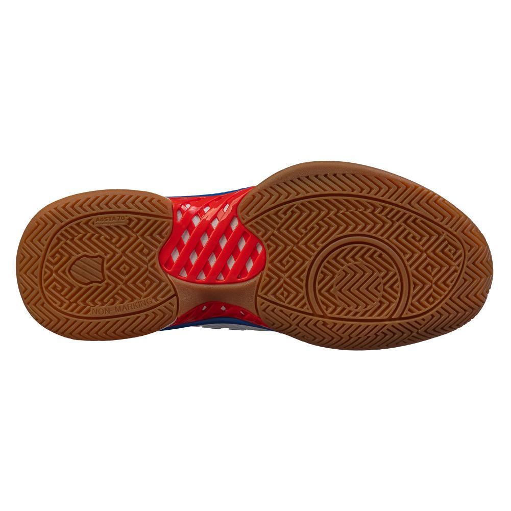 Men's Hypercourt Express 2 Indoor Pickleball Court Shoes White and Red