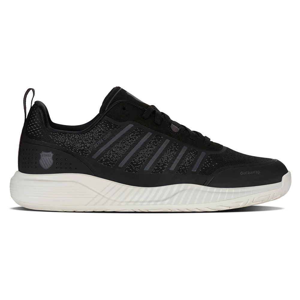 Men's Ultra Court Pickleball Shoes Black and Snow White