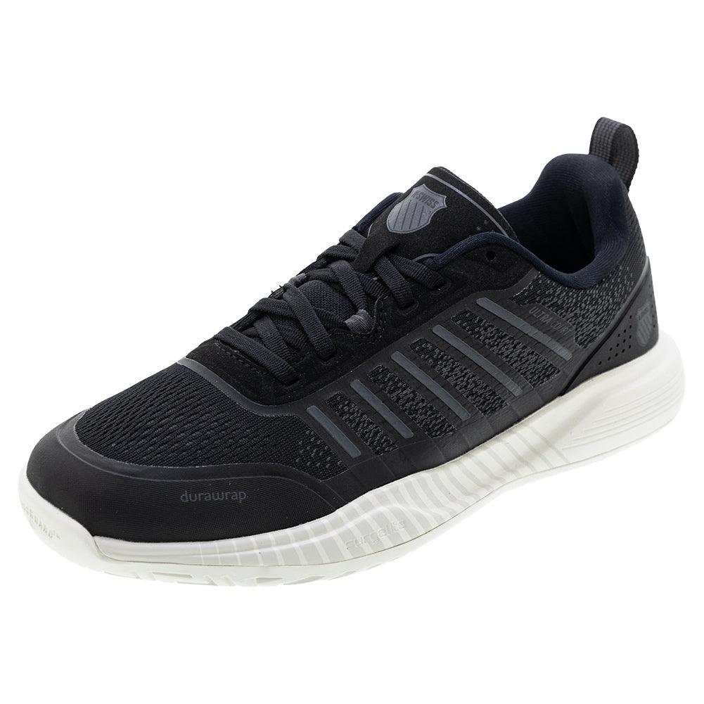 Men's Ultra Court Pickleball Shoes Black and Snow White
