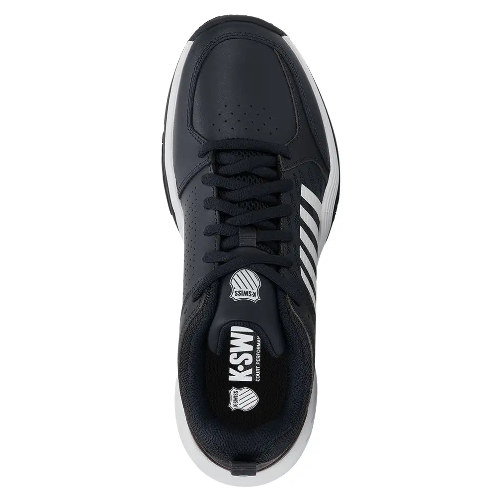 Men's Court Express 2 Shoes Carbon and White