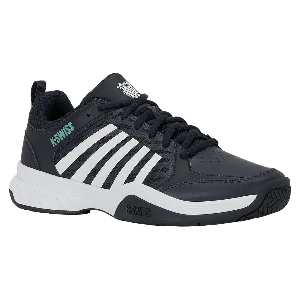 Men's Court Express 2 Shoes Carbon and White