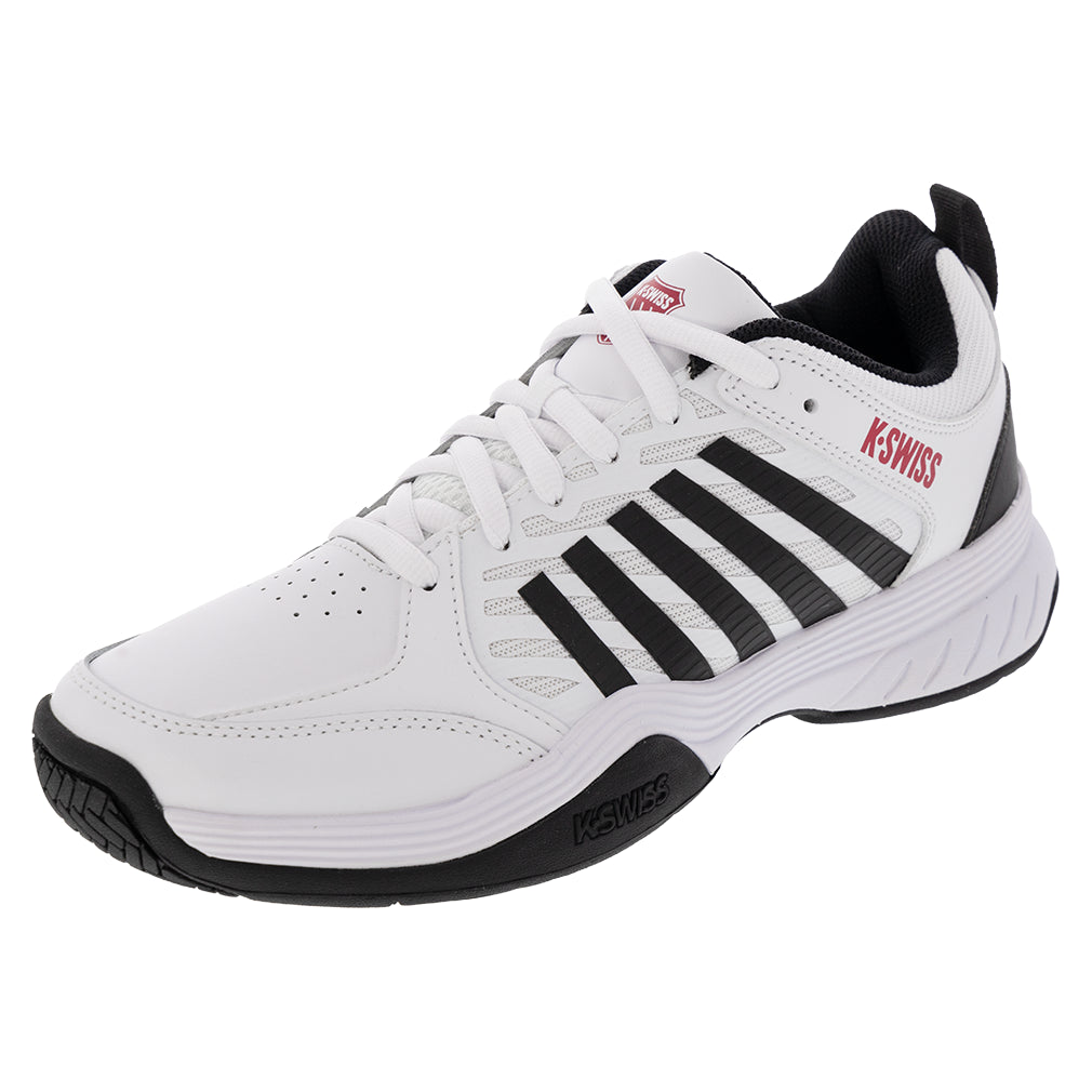 Men's Court Express 2 Court Shoes White and Black