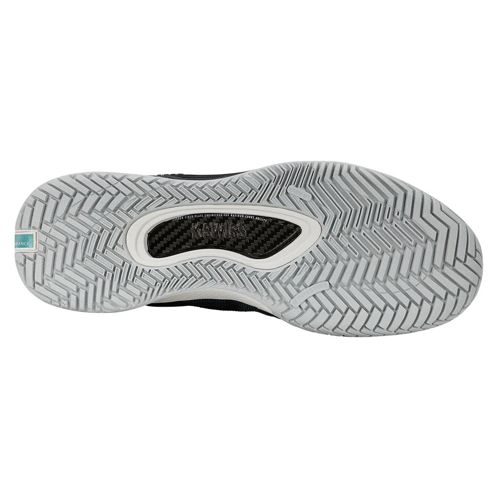 Men's Hypercourt Pinnacle Tennis Shoes Carbon and Blanc de Blanc,Footwear,K-Swiss,,,Tennis Express,04432-031-6
