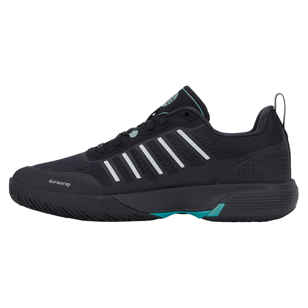 Men's Ultra Court Padel Shoes Carbon and Baltic