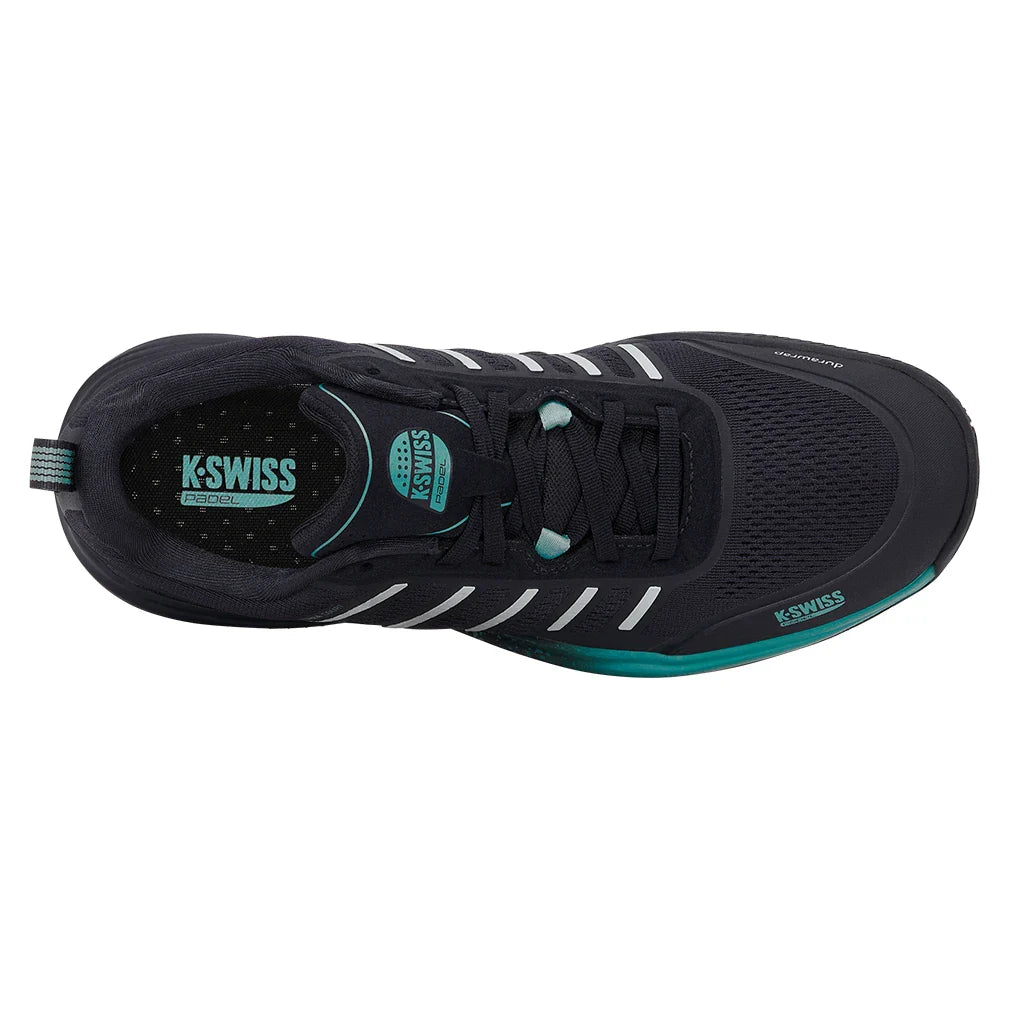 Men's Ultra Court Padel Shoes Carbon and Baltic
