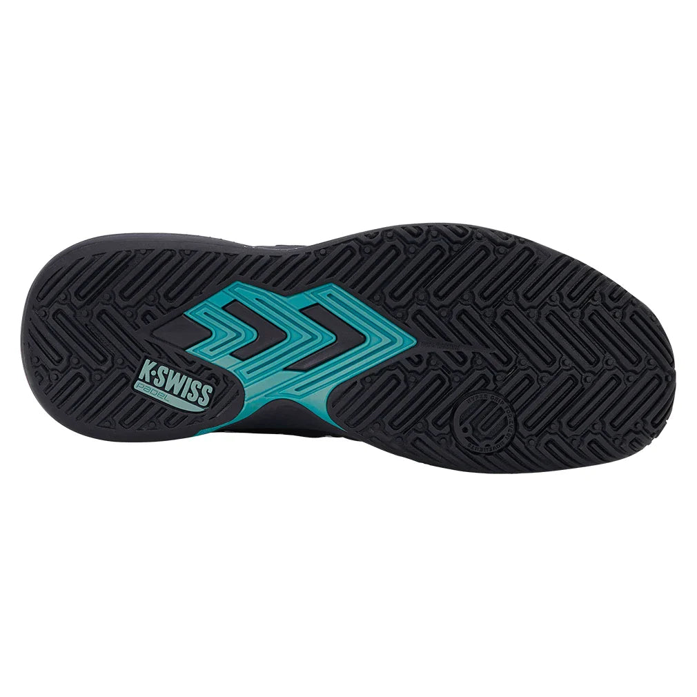 Men's Ultra Court Padel Shoes Carbon and Baltic