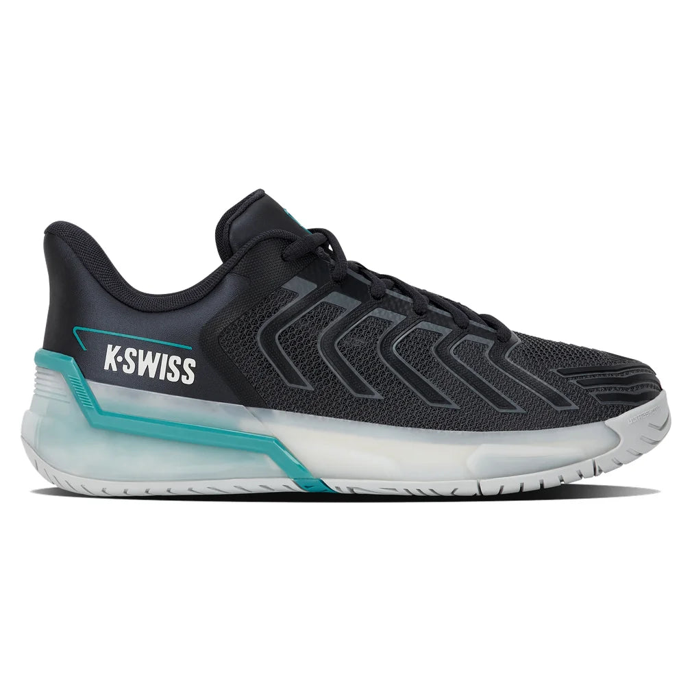 Men's Ultrashot 4 Shoes Carbon and Blanc de Blanc, K-Swiss, Pickleball Express, 04437-031F26-1