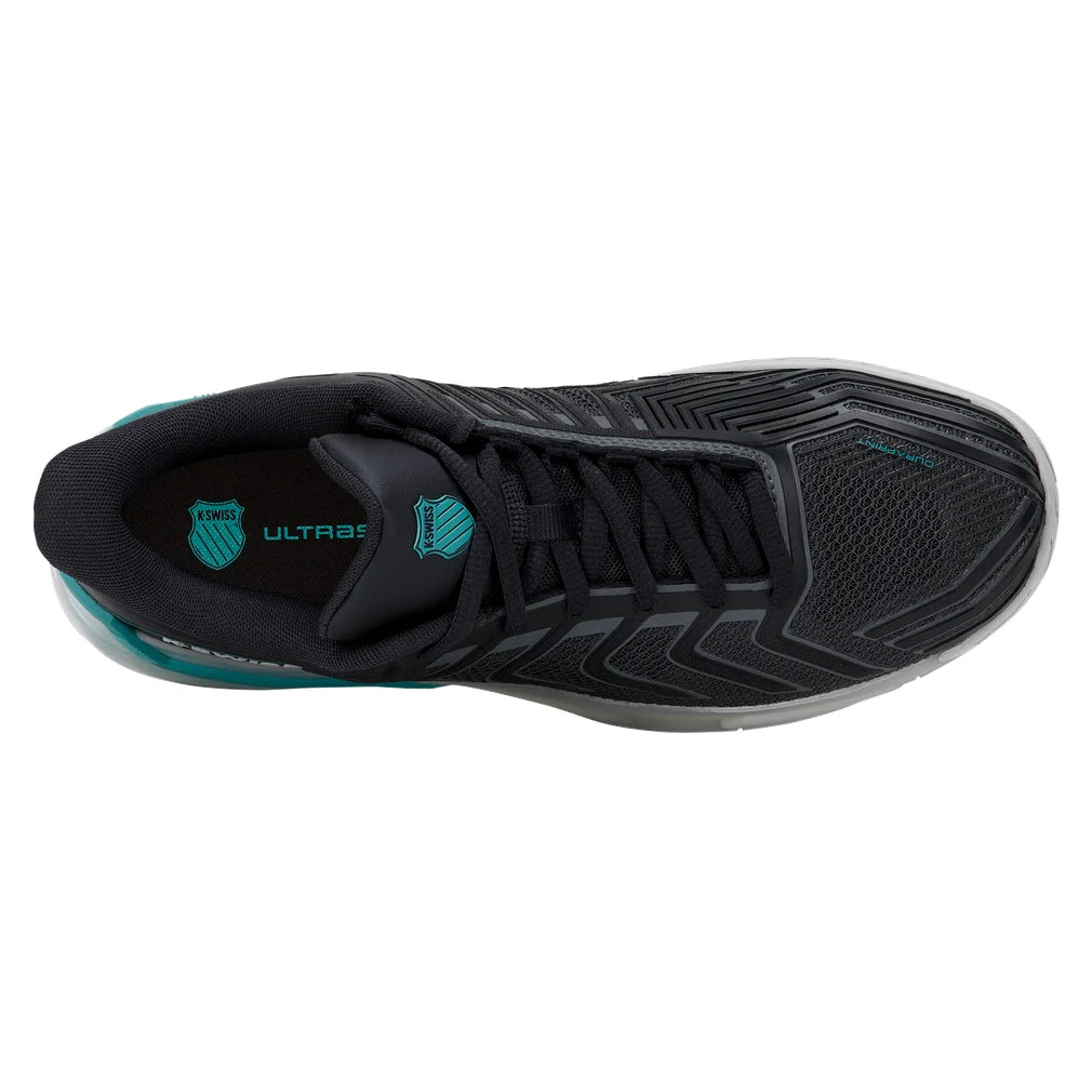 Men's Ultrashot 4 Shoes Carbon and Blanc de Blanc, K-Swiss, Pickleball Express, 04437-031F26-3
