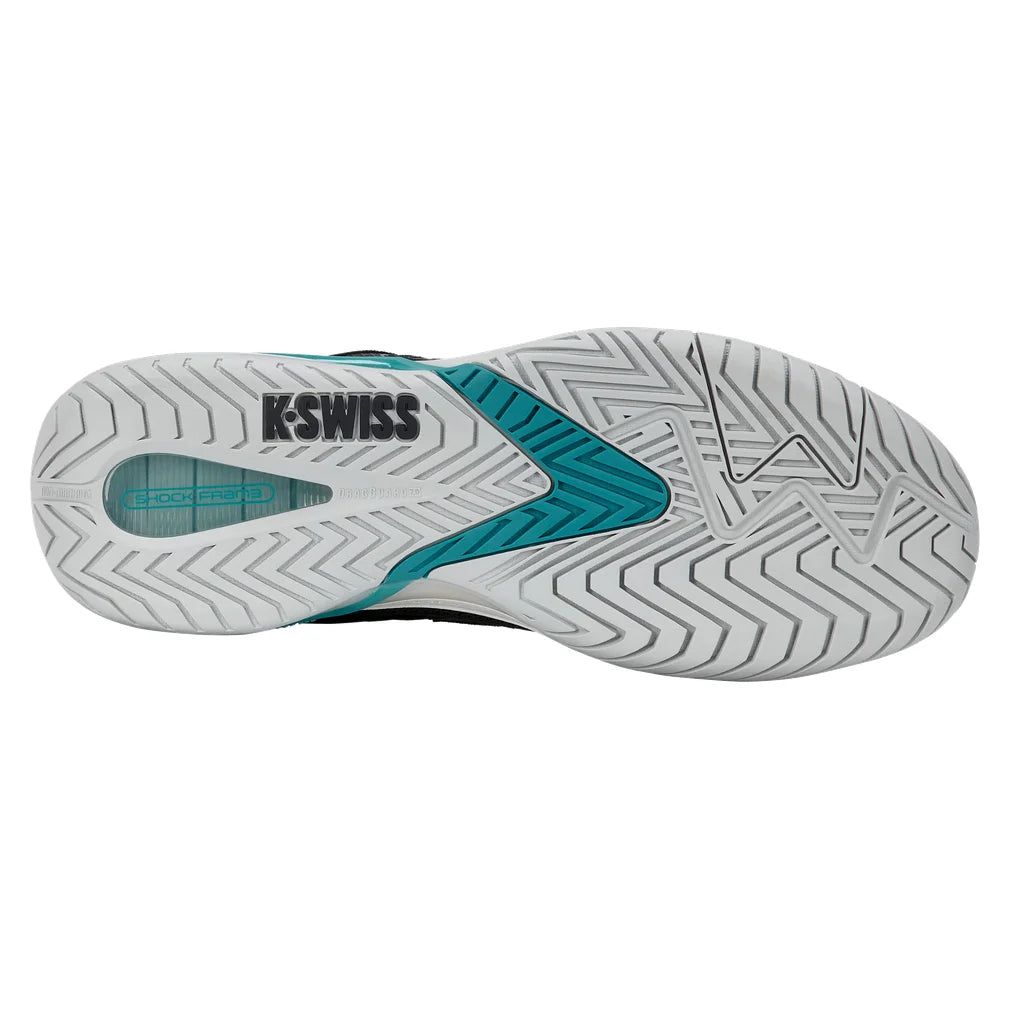Men's Ultrashot 4 Shoes Carbon and Blanc de Blanc, K-Swiss, Pickleball Express, 04437-031F26-5