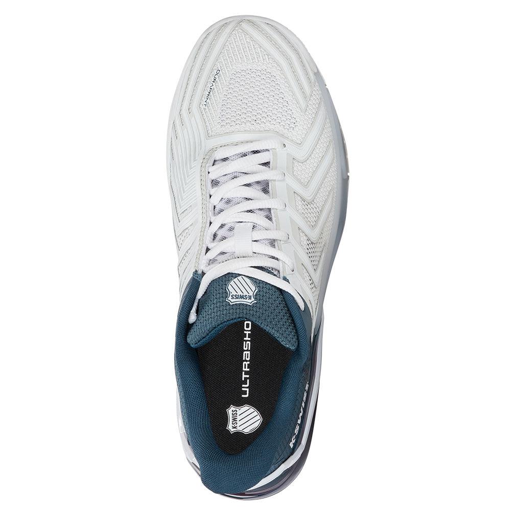 Men's Ultrashot 4 Court Shoes White and Stargazer