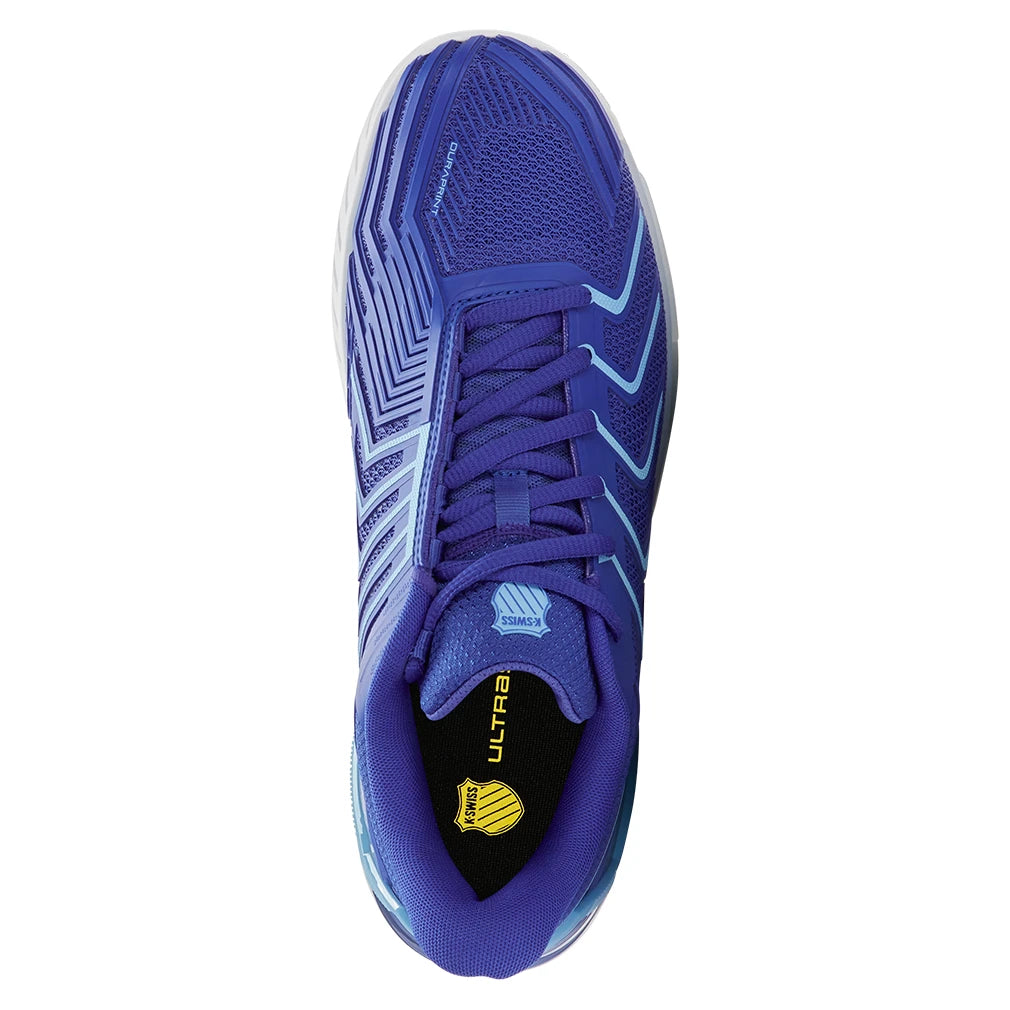 Men's Ultrashot 4 Court Shoes Dazzling Blue and White
