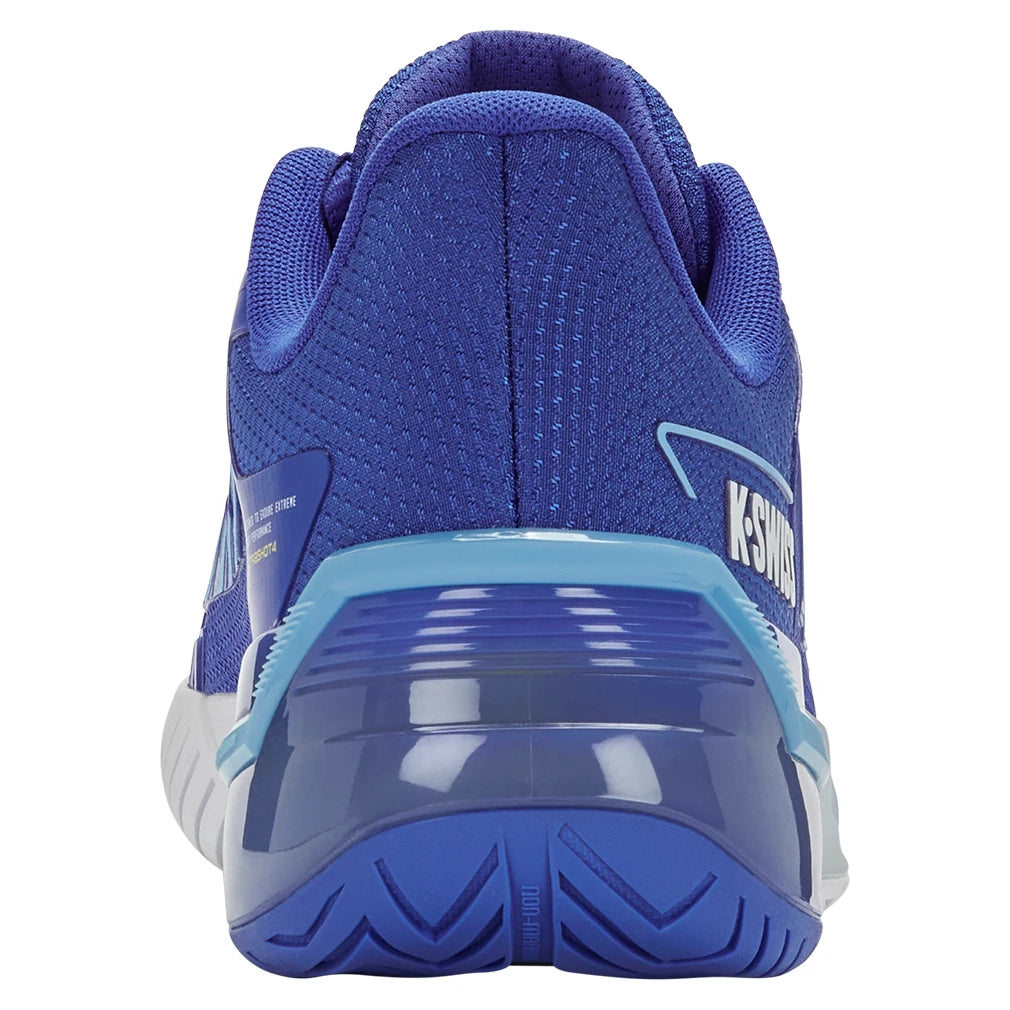 Men's Ultrashot 4 Court Shoes Dazzling Blue and White