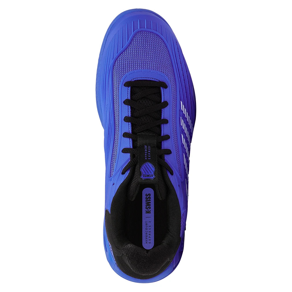 Men's Hypercourt Express 3 Shoes Dazzling Blue and Black