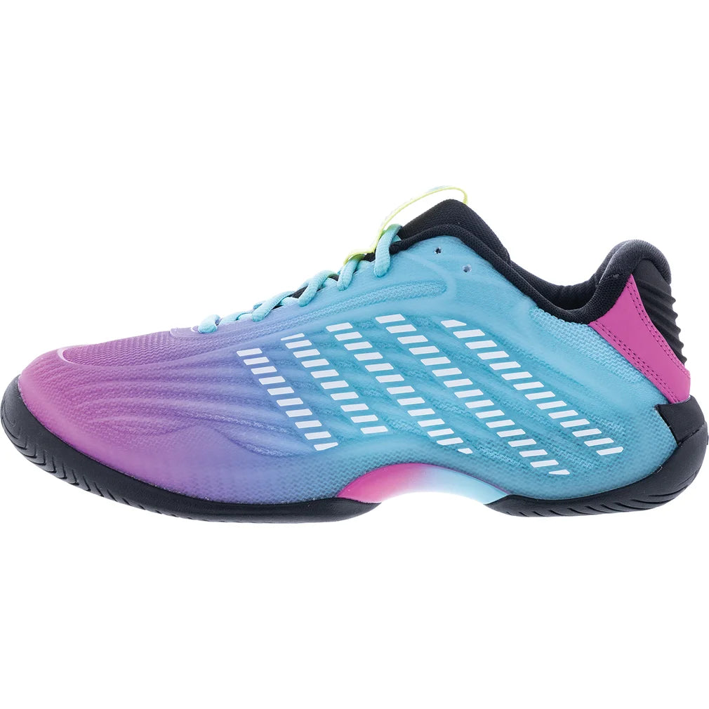 Men's Hypercourt Express 3 Shoes Neon Pink and Neon Blue, K-Swiss, Pickleball Express, 04603-603F26-1