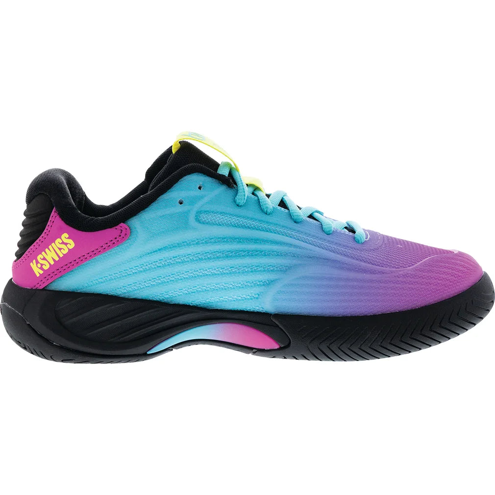 Men's Hypercourt Express 3 Shoes Neon Pink and Neon Blue, K-Swiss, Pickleball Express, 04603-603F26-2