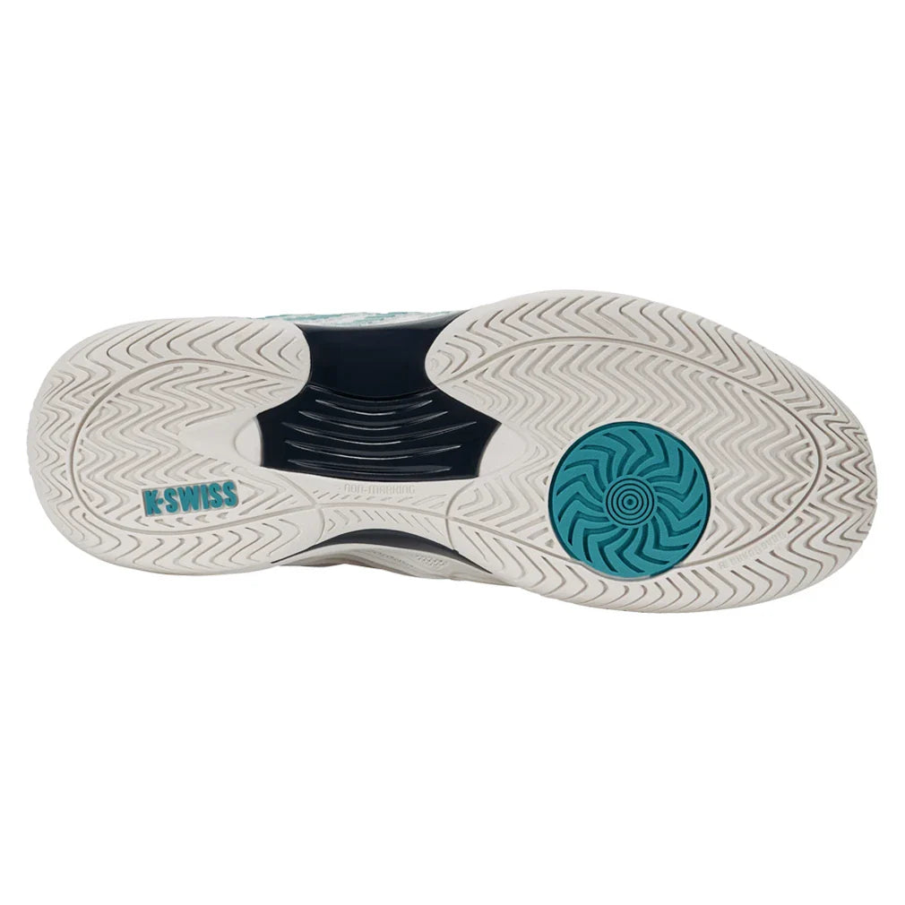 Men's Hypercourt Express 3 2E Shoes Blanc de Blanc and Carbon