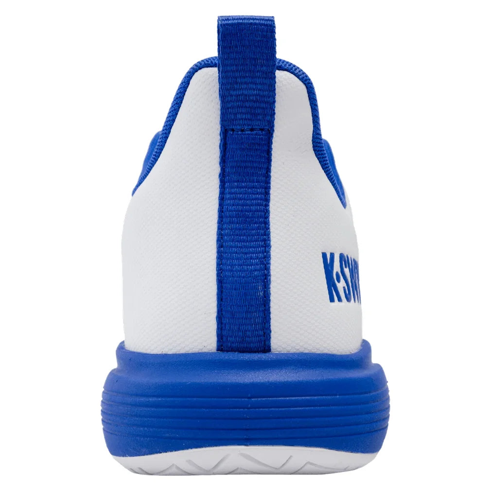 Men's Ultrashot Light Court Shoes White and Dazzling Blue, K-Swiss, Pickleball Express, 04767-158S26-8