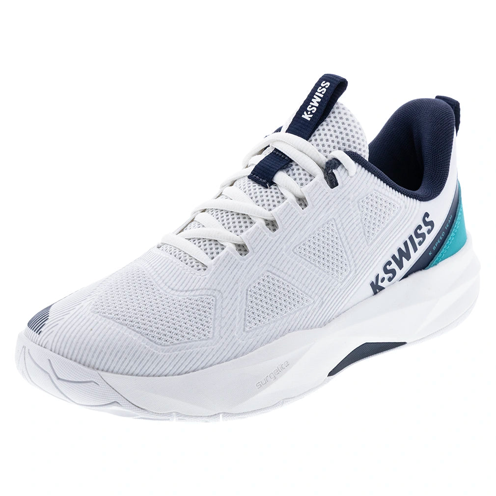 Men's K-Speed Team Shoes White and Baltic