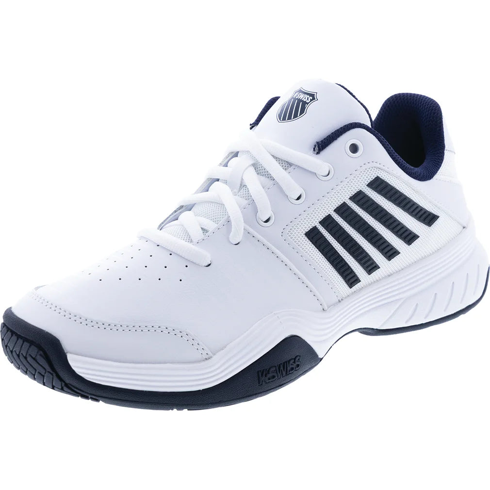 Men's Court Express Shoes, K-Swiss, White/Navy, Pickleball Express, 05443-109-WHITE-NAVY-1