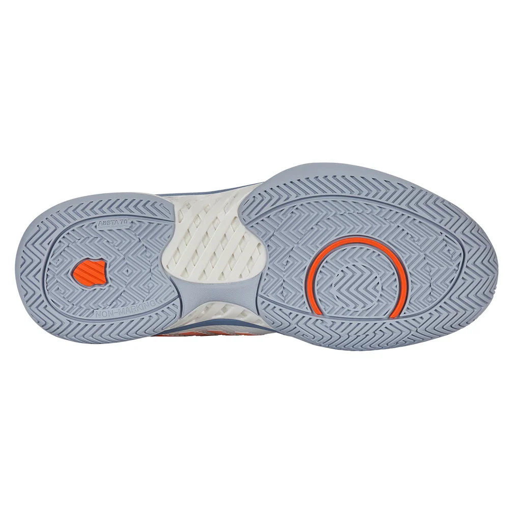 Men's Hypercourt Express 2 Wide Court Shoes Lucent White and Infinity