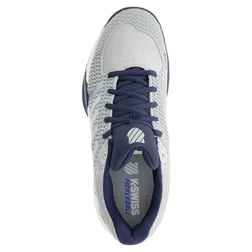 Men's Express Light Wide Pickleball Court Shoes Highrise and White