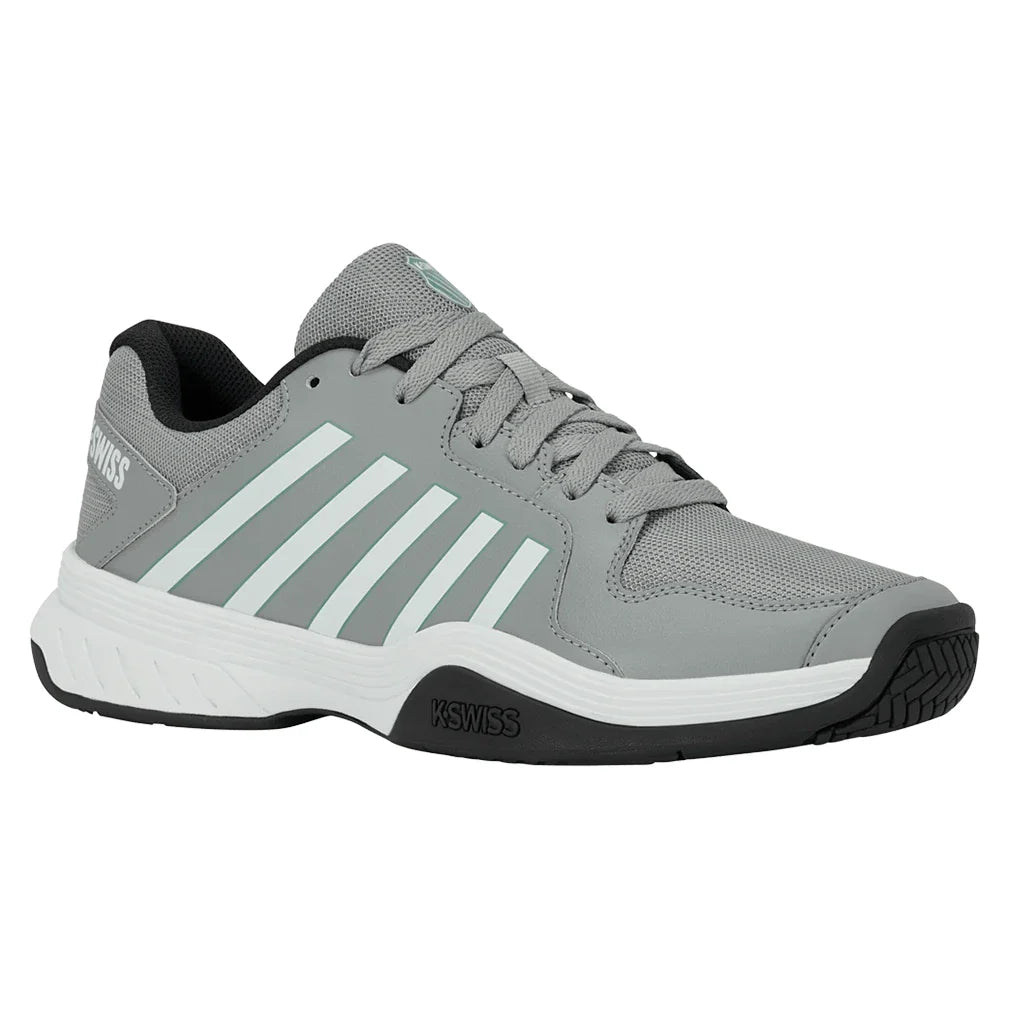 Men's Court Express Pickleball Shoes Ultimate Gray and White,Footwear,K-Swiss,Ultimate Gray/White,7,Tennis Express,08552-032F26-1