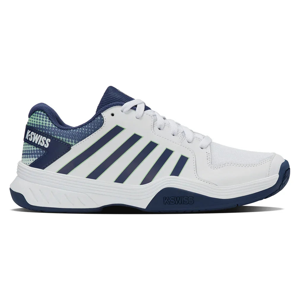 Men's Court Express Pickleball Court Shoes White and Oceana