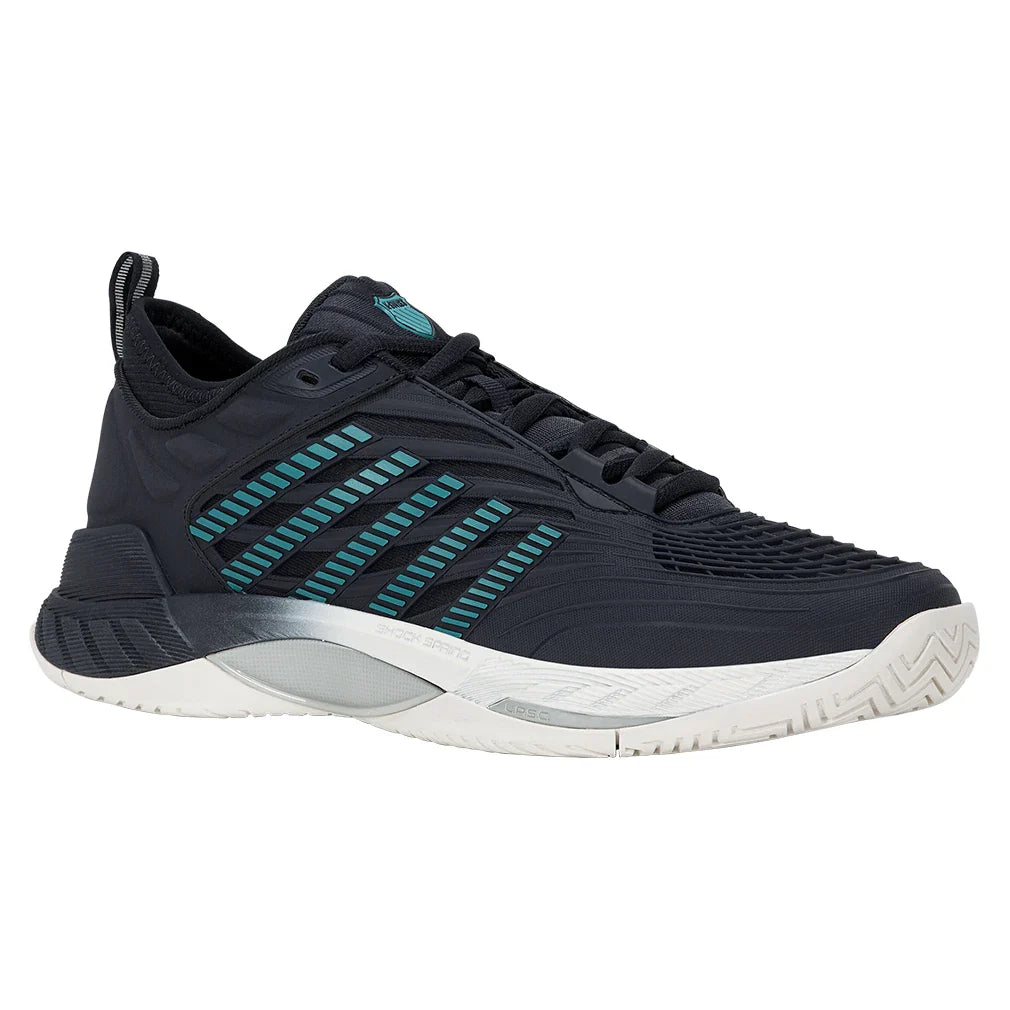 Men's Hypercourt Supreme 2 Tennis Shoes Carbon and Blanc de Blanc,Footwear,K-Swiss,Carbon/Blanc de Blanc,7,Tennis Express,09071-031