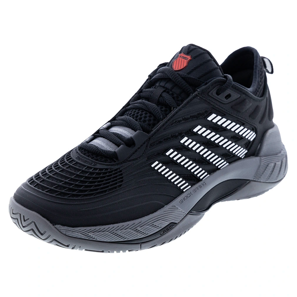 Men's Hypercourt Supreme 2 Shoes Black and Steel Gray
