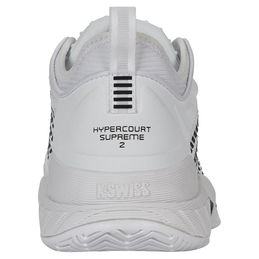 Men's Hypercourt Supreme 2 Shoes White and Black
