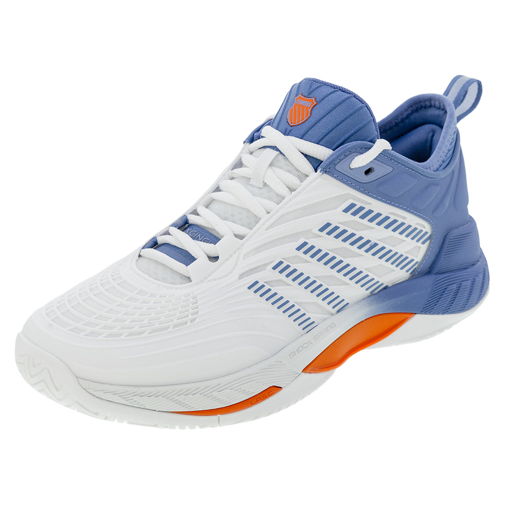 Men's Hypercourt Supreme 2 Court Shoes Lucent White and Infinity
