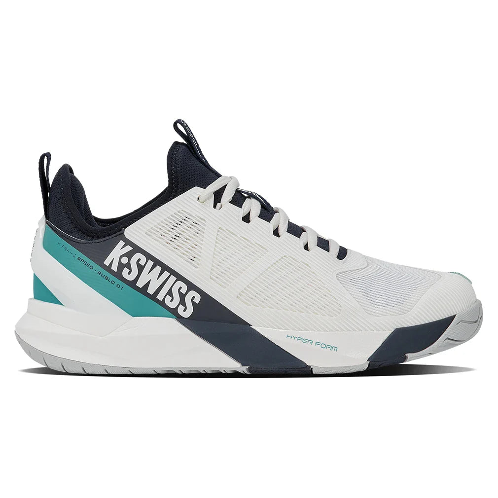 Men's K-Frame Speed Rublo Shoes Blanc de Blanc and Carbon