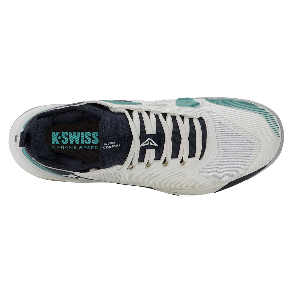 Men's K-Frame Speed Rublo Shoes Blanc de Blanc and Carbon