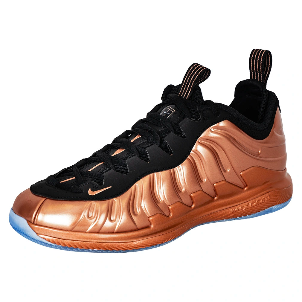 Men's Air Zoom Vapor X Posite Shoes Metallic Red Bronze and Black