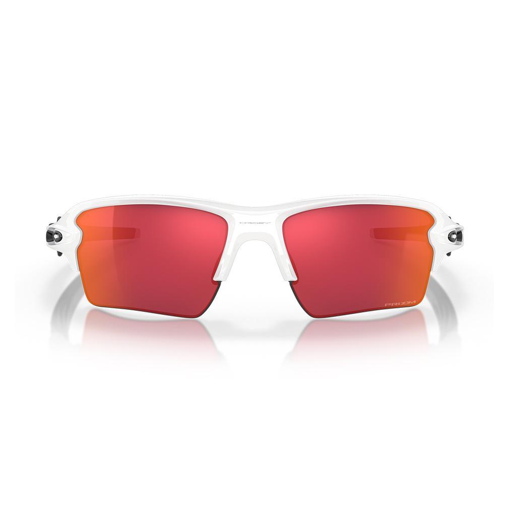 Flak® 2.0 XL Sunglasses Polished White and Prizm Field