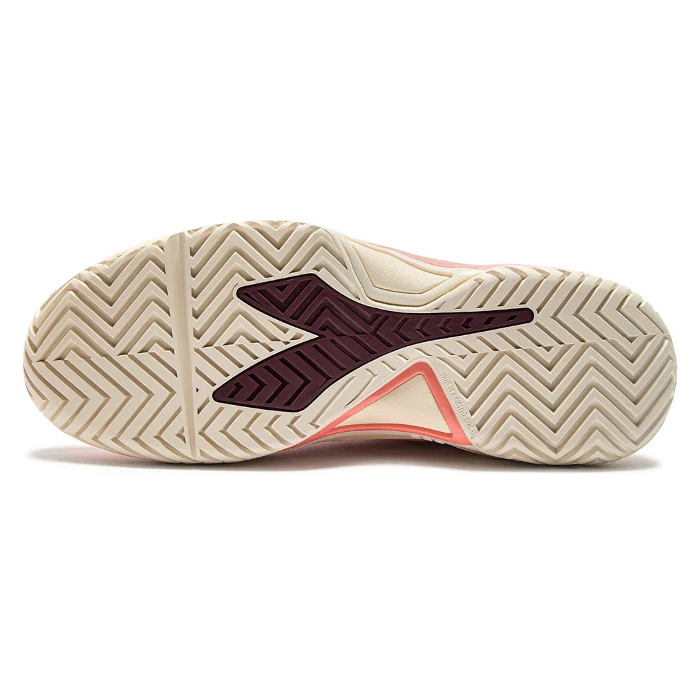 Women's B.Icon 3 AG Court Shoes Desert Flower and Whisper White