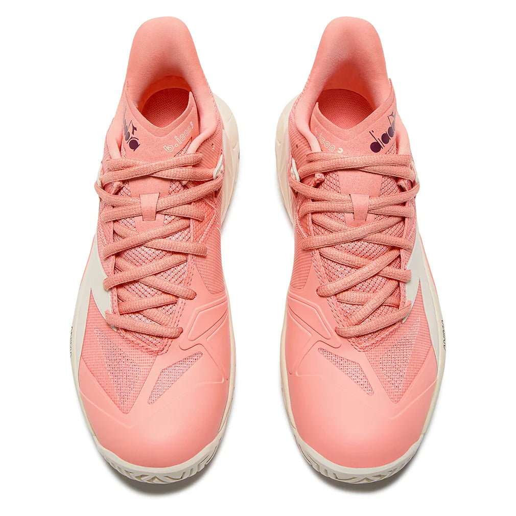 Women's B.Icon 3 AG Court Shoes Desert Flower and Whisper White
