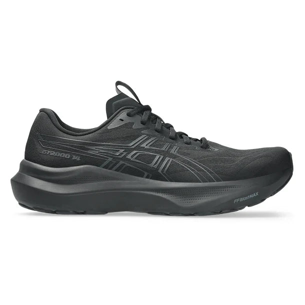 Men's GT-2000 14 Running Shoes Black and Graphite Grey