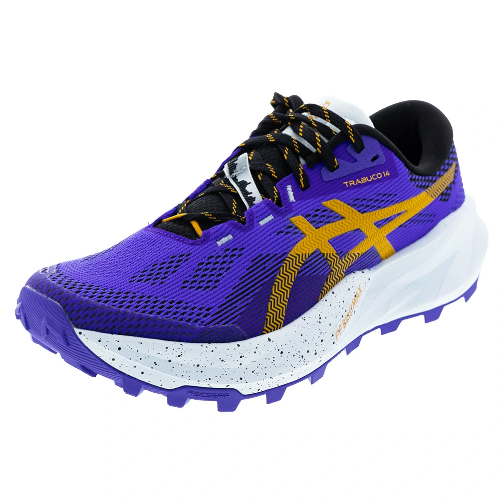Men's Trabuco 14 Running Shoes Cobalt Burst and Sandstorm