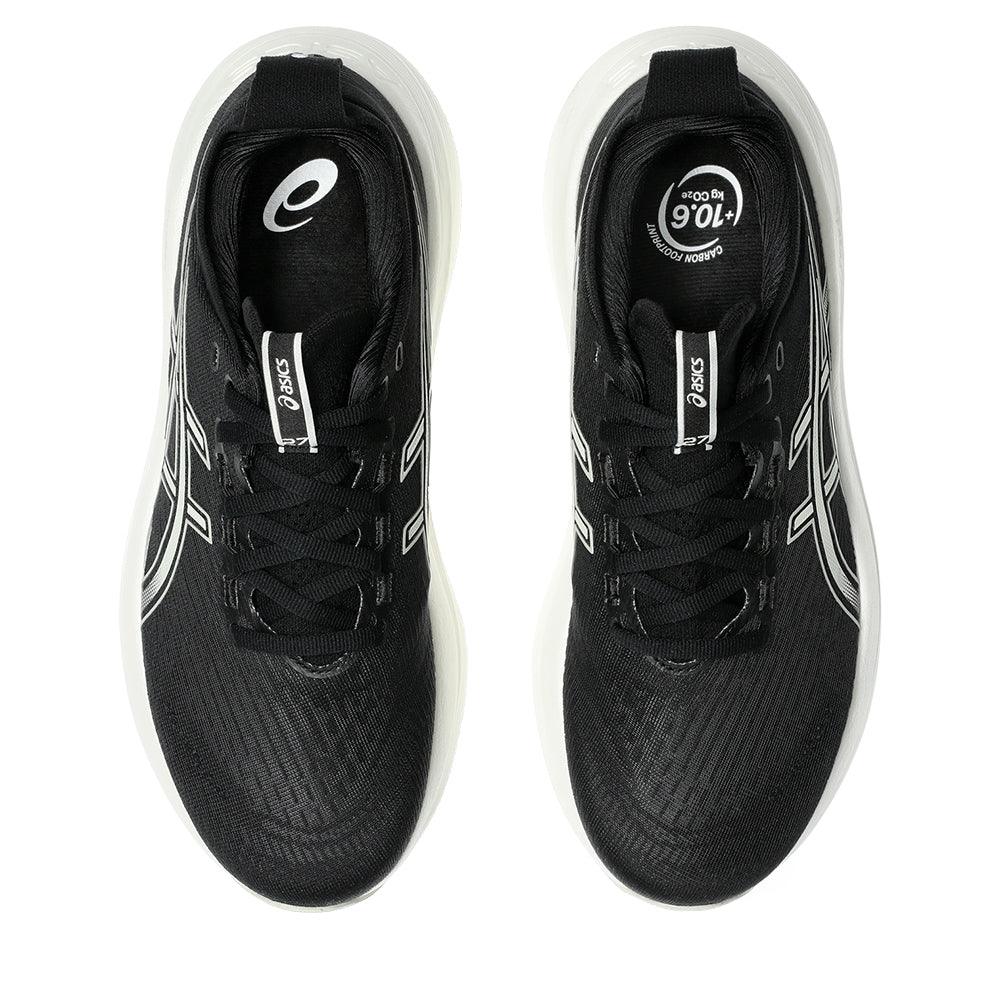 Women's GEL-Nimbus 27 Running Court Shoes Black and Lake Grey