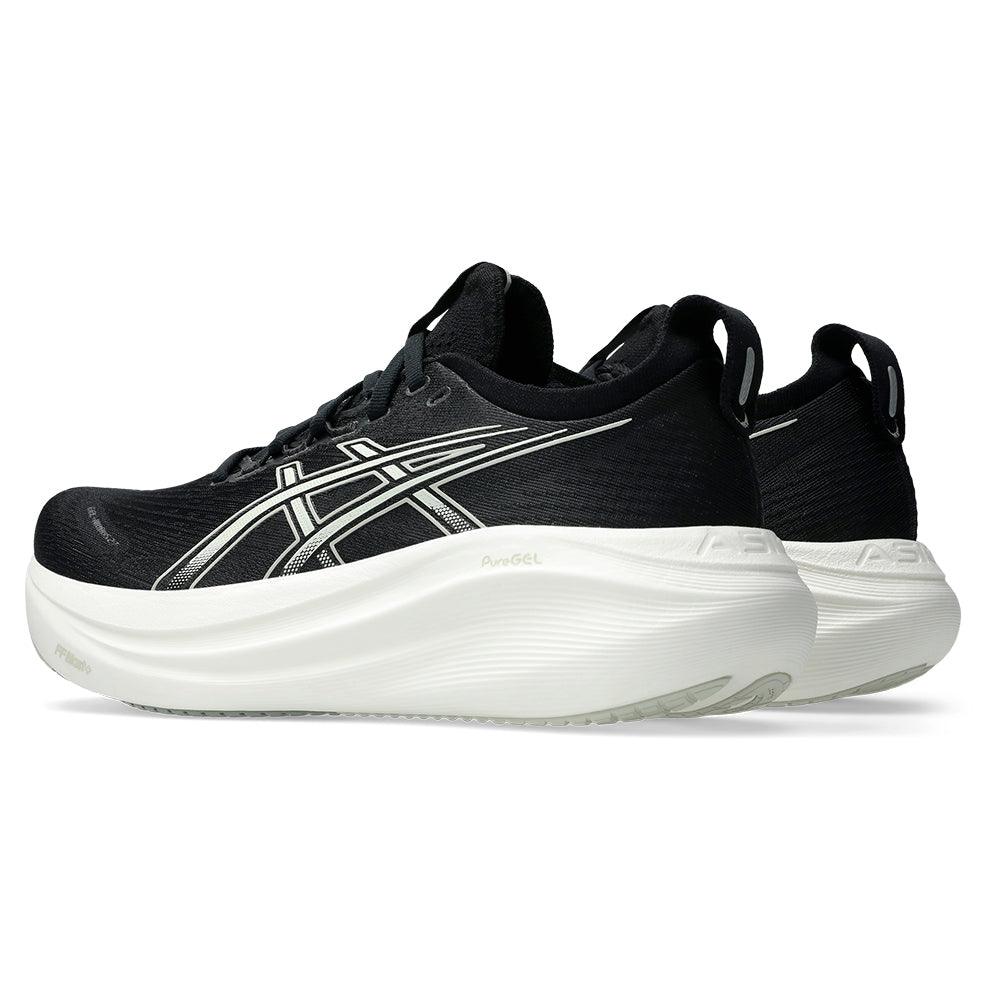 Women's GEL-Nimbus 27 Running Court Shoes Black and Lake Grey