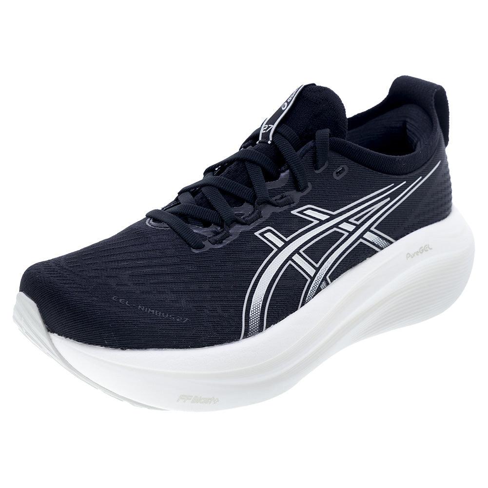 Women's GEL-Nimbus 27 Running Court Shoes Black and Lake Grey