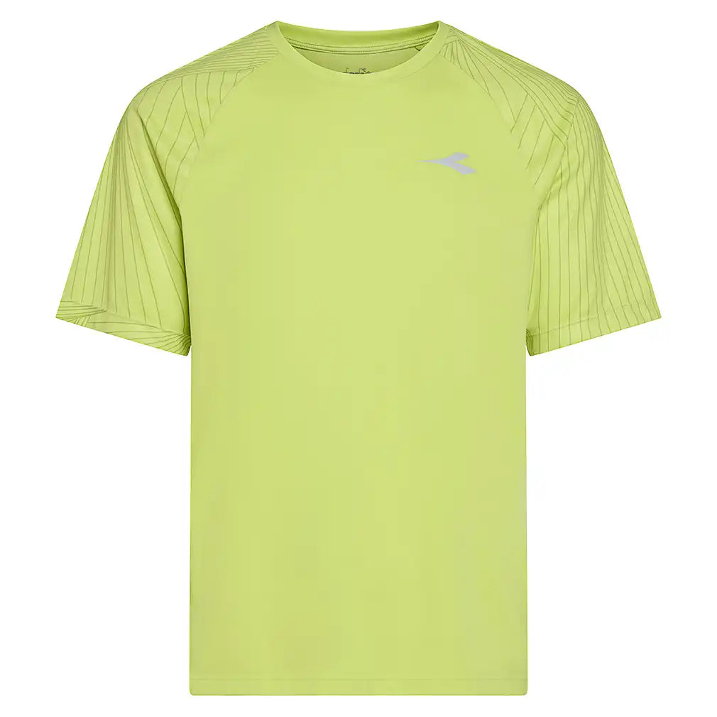 Men's Court Short Sleeve Top Wild Lime Green