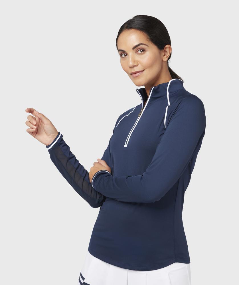 Women's Essentials Veronica Sun Production 1/4 Zip Top