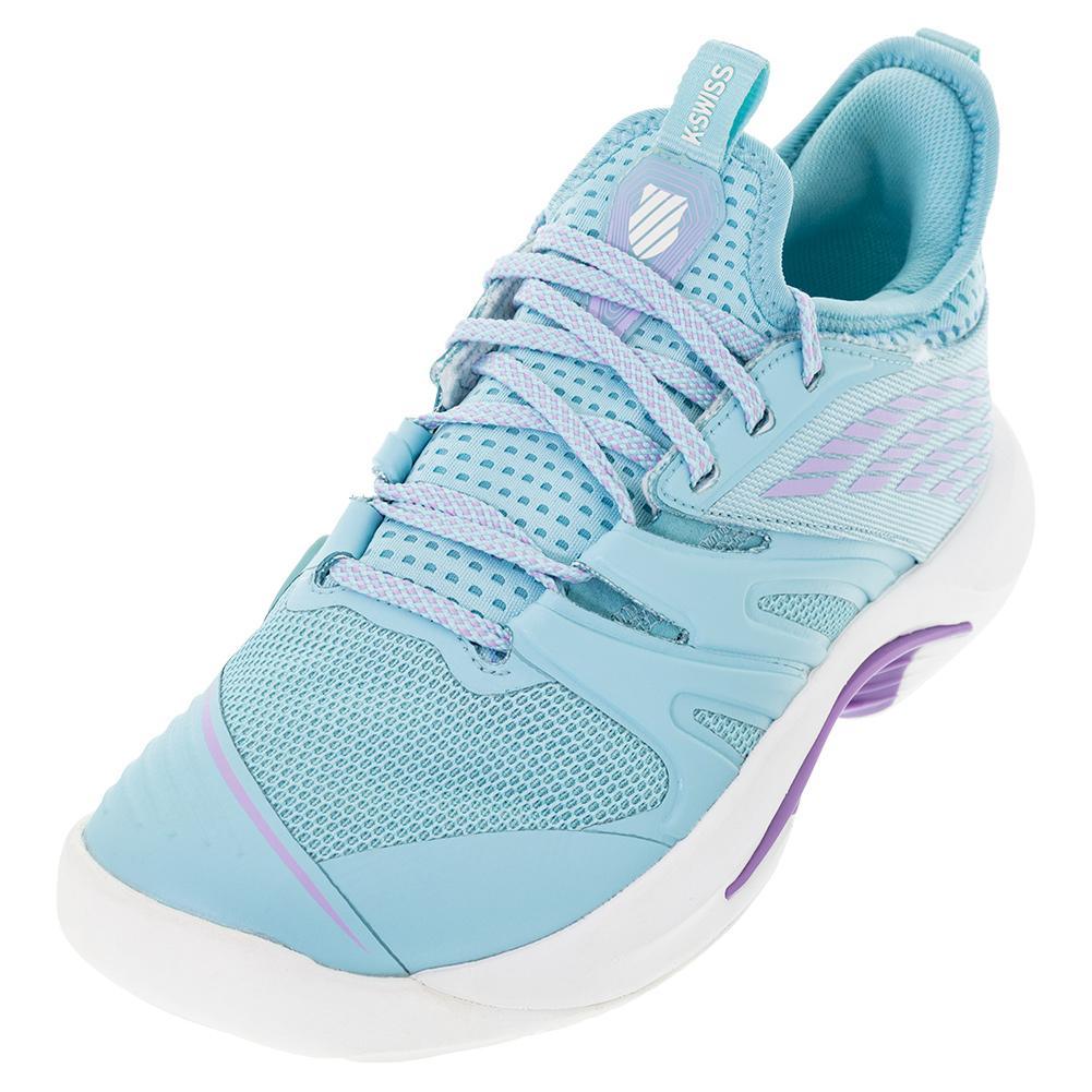 Women's SpeedTrac Court Shoes Angel Blue and Brilliant White
