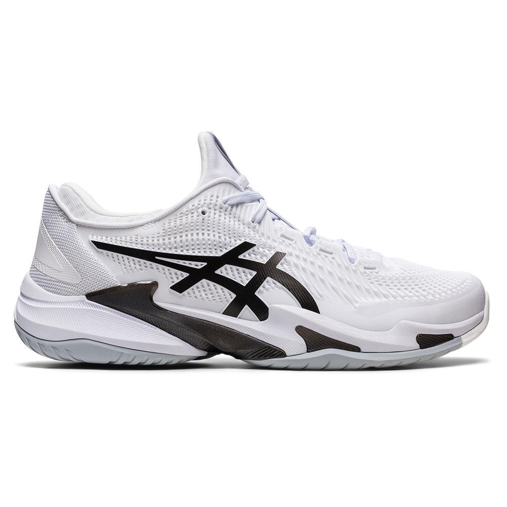 Men's Court FF 3 Court Shoes White and Black