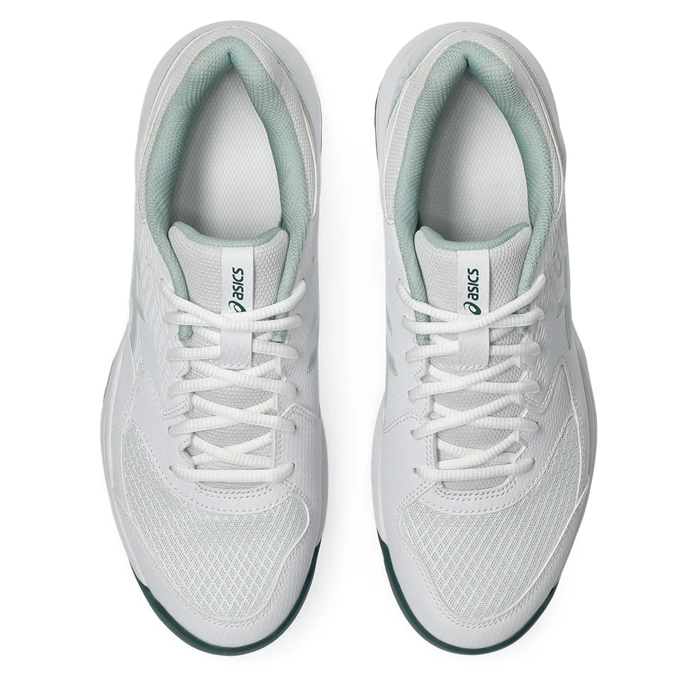 Men's GEL-Dedicate 8 Shoes White and Cold Moss