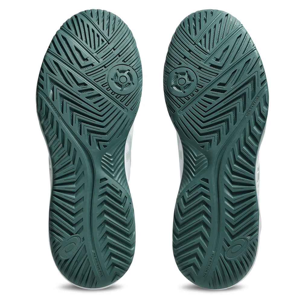 Men's GEL-Dedicate 8 Shoes White and Cold Moss