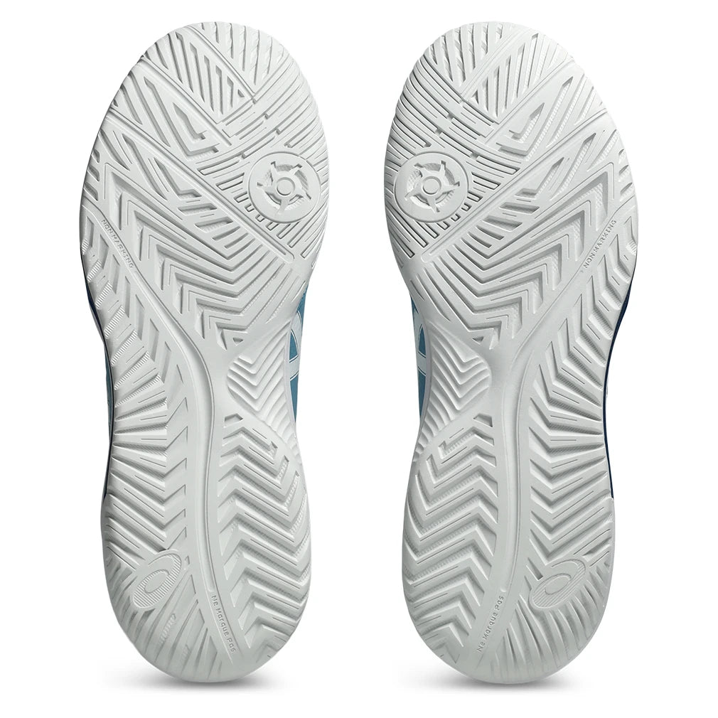 Men's GEL-Dedicate 8 Pickleball Shoes Saba Blue and White